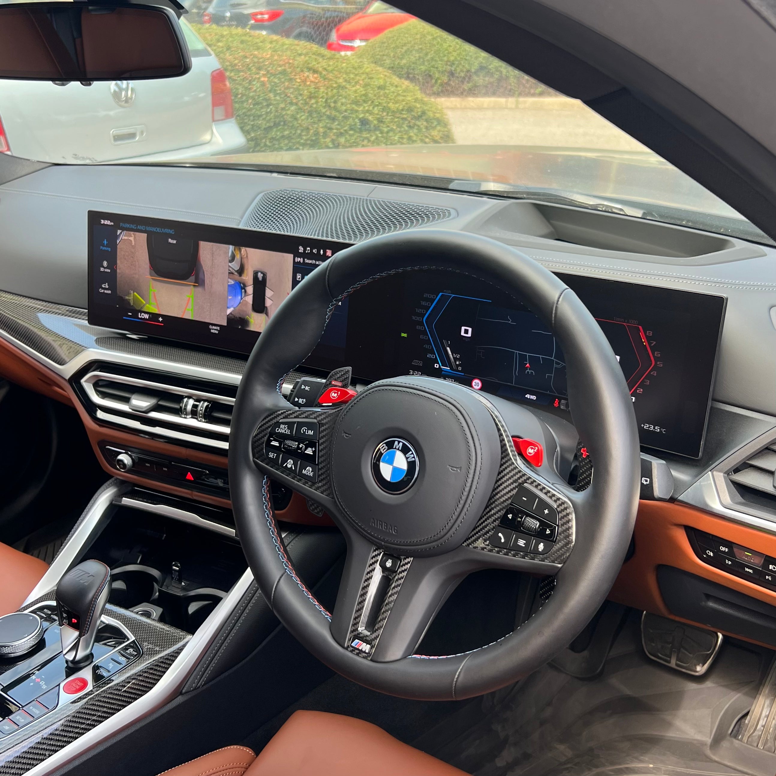 BMW M3 G80, M4 G82, M2 G87 & G SERIES MODELS IDRIVE 8 INSTRUMENT CLUSTER & NAVIGATION SCREEN PPF (2022+)